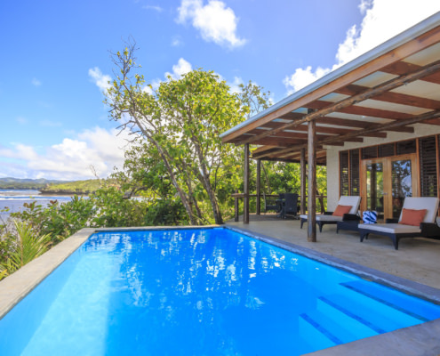 luxury private villa with swimming pool